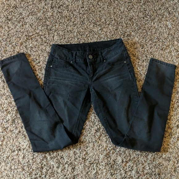 Maurices Denim - 2 for $5 Maurice's Distressed Black Denim Sz S-R